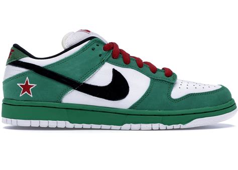 heineken schoenen nike|Nike Heineken dunks.